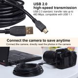  1,5M Mini 5 Pin vào cáp dữ liệu mở rộng camera USB 2.0 