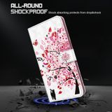  Cho iPhone 14 Pro Mẫu Tranh 3D Ốp Lưng Điện Thoại Da (Mèo Dưới Cây) 