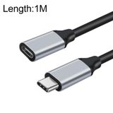  1M 10Gbps USB-C / Type-C nam sang nữ Truyền dữ liệu Sạc cáp mở rộng 