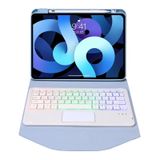  Bàn phím bao da Bluetooth iPad Aturos Z098B-AS cho iPad Air 10.9 2022/2020 có đèn nền, touchpad (Xanh da trời) 