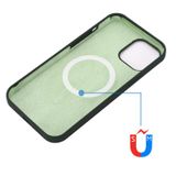  Cho iPhone 14 Pro Ốp lưng silicon Magsafe chống sốc (Xanh đậm) 