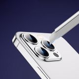  Dành cho iPhone 14 Pro / 14 Pro Max TOTUDESIGN AB-061 Golden Shield Series Ống kính Máy ảnh Khung kim loại Phim (Vàng) 