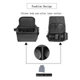  CADeN D73 Camera Sling Bag Túi Xách Máy Ảnh Chống Sốc Chống Nước, Kích thước: 23.5 x 14 x 19cm Đen Trắng 