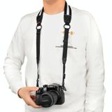  Dây đeo cổ máy ảnh CADeN H50 Retro, Kích thước: 42 x 0,8 x 6cm Đen 
