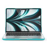  Đối với MacBook Air 13,6 inch A2681 2022 TPU + PC Vỏ bảo vệ máy tính xách tay chống rơi hai màu (Xanh lam nhạt) 