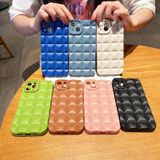  Cho iPhone 13 3D Grid TPU Phone Case (Hồng) 