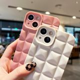  Cho iPhone 12 Pro 3D Grid TPU Phone Case (Hồng) 