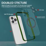  Cho iPhone 13 Lens Protector Magsafe Phone Case (Green) 