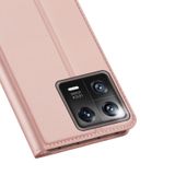  Dành cho Bao da điện thoại lật ngang Xiaomi 13 DUX DUCIS Skin Pro Series (Vàng hồng) 