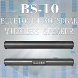  BS-10 Loa Bluetooth 5.0 Loa TV Soundbar có Điều khiển từ xa (Màu đen) 