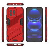  Dành cho Xiaomi 13 Punk Armor 2 trong 1 PC + Ốp điện thoại TPU (Màu đỏ) 