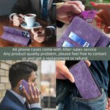  Dành cho Xiaomi 13 Pro RFID Bàn chải chống trộm Vỏ điện thoại bằng da từ tính (Màu tím) 