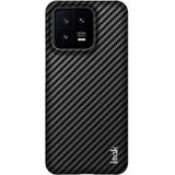  Dành cho Xiaomi 13 5G 7.98mm Phiên bản kính IMAK Ruiyi Series Carbon Fiber PU + PC Phone Case (Màu đen) 