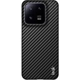  Dành cho Xiaomi 13 Pro 5G 8.38mm Phiên bản gốm IMAK Ruiyi Series Carbon Fiber PU + PC Phone Case (Màu đen) 