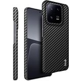  Dành cho Xiaomi 13 Pro 5G 8.38mm Phiên bản gốm IMAK Ruiyi Series Carbon Fiber PU + PC Phone Case (Màu đen) 