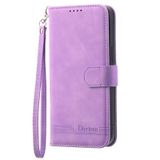  Dành cho Xiaomi 13 Dierfeng Dream Line TPU + PU Leather Phone Case (Màu tím) 