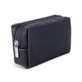  Leather Power Pack Charger Data Cable Mouse Digital Storage Bag (Màu đen) 