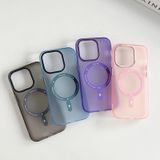  Dành cho iPhone 14 Plus Colorful Series TPU+PC Magsafe Magnetic Phone Case (Màu tím) 