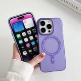  Dành cho iPhone 14 Plus Colorful Series TPU+PC Magsafe Magnetic Phone Case (Màu tím) 