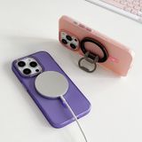  Dành cho iPhone 14 Plus Colorful Series TPU+PC Magsafe Magnetic Phone Case (Màu tím) 