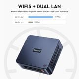  Beelink U59 Pro Windows 11 Mini PC, Intel Jasper Lake N5105, Bộ nhớ: 8GB + 128GB (Phích cắm Vương quốc Anh) 