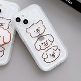  Cho iPhone 14 Khung Túi Khí Ốp Lưng Điện Thoại Ba Con Gấu 