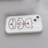  Cho iPhone 13 Khung Túi Khí Ốp Lưng Điện Thoại Ba Con Gấu 