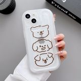  Cho iPhone 12 Khung Túi Khí Ốp Lưng Điện Thoại Ba Con Gấu 