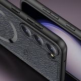  Dành cho Samsung Galaxy S23 + 5G CD Texture Vỏ điện thoại hút từ tính Magsafe (Màu nâu kaki) 