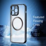  Dành cho iPhone 13 Pro Max DUX DUCIS Aimo Series TPU + PC Vỏ điện thoại MagSafe Frosted Feel (Đen) 