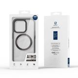  Dành cho iPhone 15 Pro DUX DUCIS Aimo Series TPU + PC Vỏ điện thoại MagSafe Frosted Feel (Đen) 