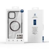  Dành cho iPhone 15 Plus DUX DUCIS Aimo Series TPU + PC Vỏ điện thoại MagSafe Frosted Feel (Đen) 