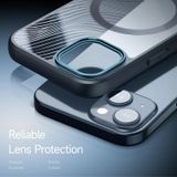  Dành cho iPhone 15 DUX DUCIS Aimo Series TPU + PC Vỏ điện thoại MagSafe Frosted Feel (Đen) 