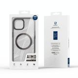  Dành cho iPhone 15 DUX DUCIS Aimo Series TPU + PC Vỏ điện thoại MagSafe Frosted Feel (Đen) 