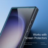  Dành cho Samsung Galaxy S23 Ultra 5G DUX DUCIS Aimo Series TPU + PC Vỏ điện thoại MagSafe Frosted Feel (Đen) 