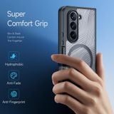  Dành cho Samsung Galaxy Z Fold5 5G DUX DUCIS Aimo Series TPU + PC Vỏ điện thoại MagSafe Frosted Feel (Đen) 