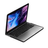  Đối với MacBook Air 13,6 inch A2681 2022 WIWU Haya Shield TPU Frame + PC Laptop Case (Màu đen) 