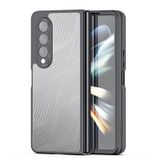  Dành cho Samsung Galaxy Z Fold4 5G DUX DUCIS Aimo Series TPU PC Frosted Feel Vỏ điện thoại (Đen) 