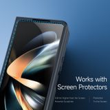  Dành cho Samsung Galaxy Z Fold4 5G DUX DUCIS Aimo Series TPU PC Frosted Feel Vỏ điện thoại (Đen) 
