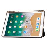  Bao da máy tính bảng Clear Acrylic 3 lần cho iPad 10.2 2019 / 10.2 2020 / 10.2 2021 / Pro 10.5 2017 / Air 10.5 2019 (Đen) 