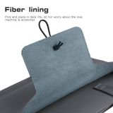  13-14 inch Universal Elastic Thread Button Portable Laptop Inner Bag (Nâu) 