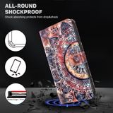  Đối với Xiaomi 13 Ultra 3D Painted Pattern Leather Phone Case (Mandala đầy màu sắc) 