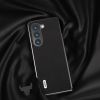  Dành cho Samsung Galaxy Z Fold5 ABEEL Vỏ điện thoại Luolai Series bằng da thật (Màu đen) 