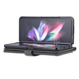  Dành cho Samsung Galaxy Z Fold5 AZNS Dream II Skin Feel PU + TPU Vỏ điện thoại lật ngang PU (Đen) 