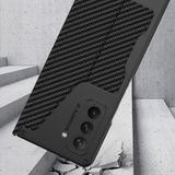  Dành cho Samsung Galaxy Z Fold5 5G GKK Screen Tempered Glass Film Armor Flip Bao da có khe cắm bút (Nâu) 