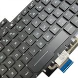 Bàn phím máy tính xách tay có đèn nền cho ASUS ROG G14 Zephyrus GA401 GA401I US (Màu đen) 