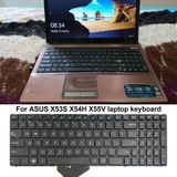  Bàn phím máy tính xách tay cho Asus X53S X54H X55V K52 K53 G51 US (Màu đen) 