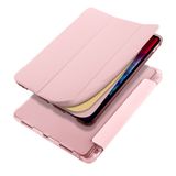  Dành cho Ipad Pro 11 (2020) / iPad Pro 11 (2018) Da PU ngang 3 lần gấp 3 lần + Vỏ máy tính bảng TPU chống sốc với giá đỡ & khe cắm bút (màu hồng) 