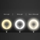  Đèn L07 LED 5 inch + Gậy chụp ảnh tự sướng có giá đỡ 