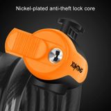  Xe đạp Khóa chống trộm di động Khóa cáp thép với khung khóa, Kiểu dáng: Kiểu B 120cm Màu đen 